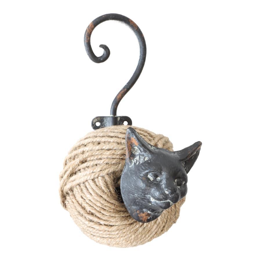 String Holder Hanging Rustic Cat - The Renmy Store Homewares & Gifts 