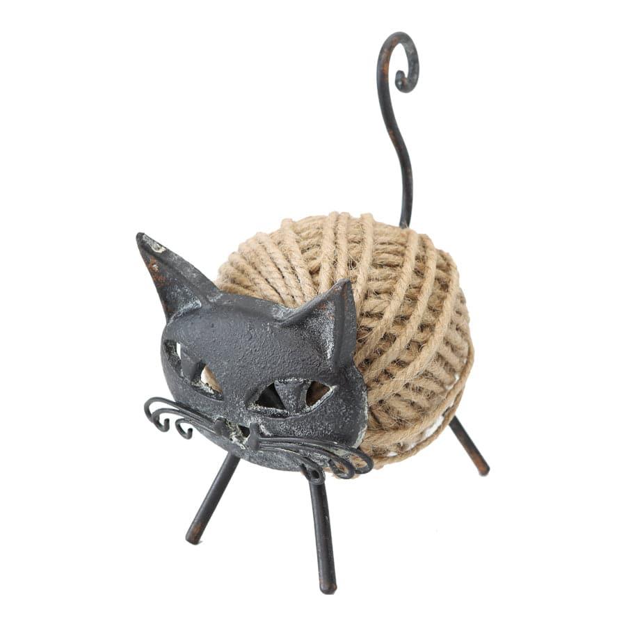 String Holder Rustic Cat - The Renmy Store Homewares & Gifts 