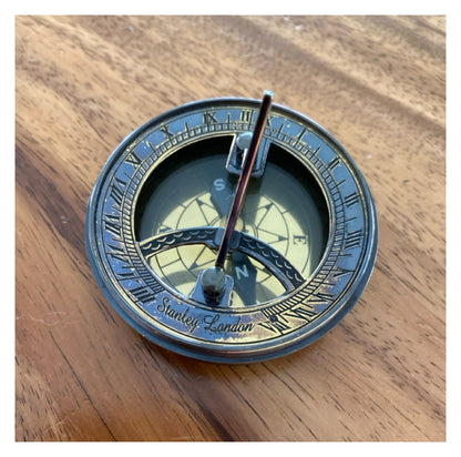 Sundial Sun Dial Vintage Antique Nautical Style