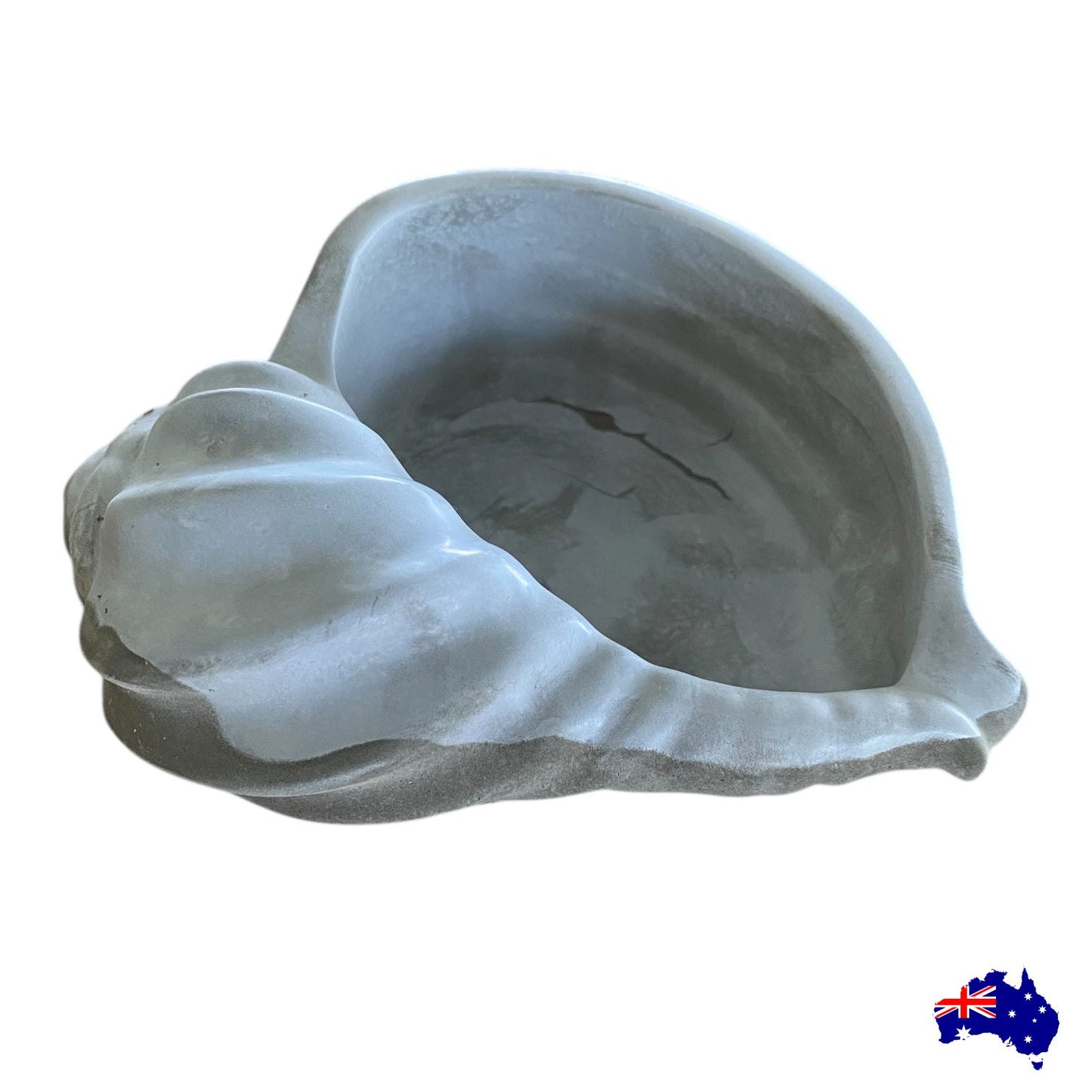 Planter Pot Dish Soap Sea Shell Coastal Aussie Handmade Concrete