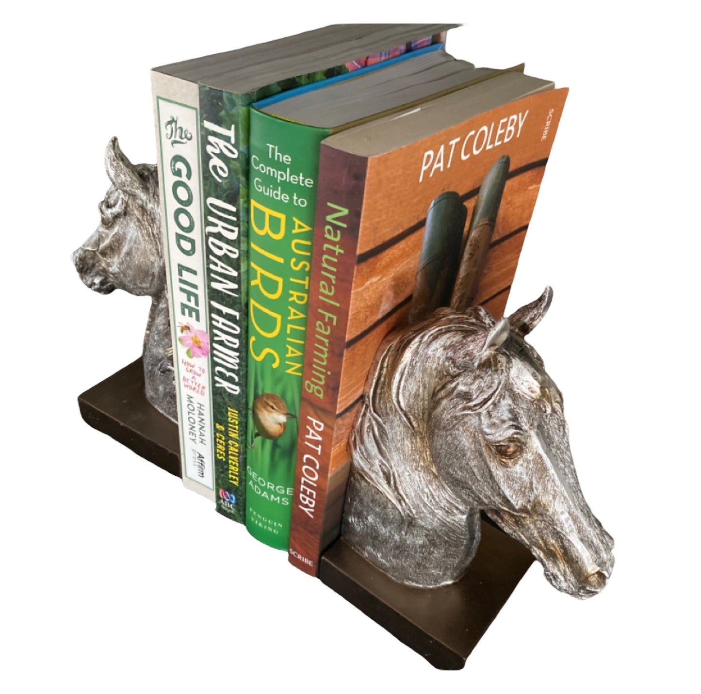 Book Ends Bookend Horse Head Country