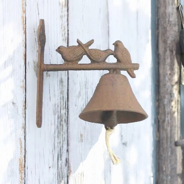 Door Bell Birds Vintage Cast Iron - The Renmy Store Homewares & Gifts 