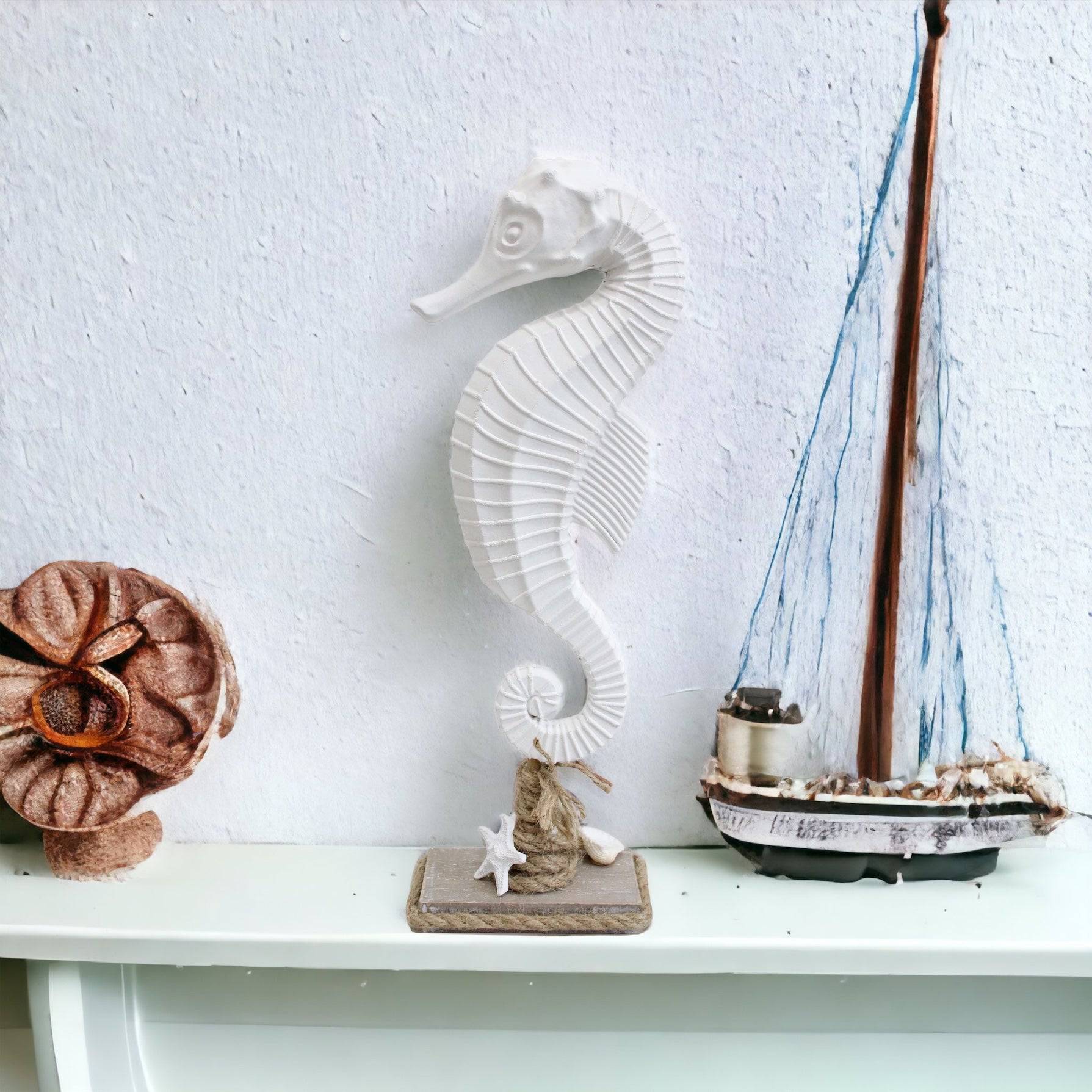 Seahorse Coastal Beach House Decoration - The Renmy Store Homewares & Gifts 