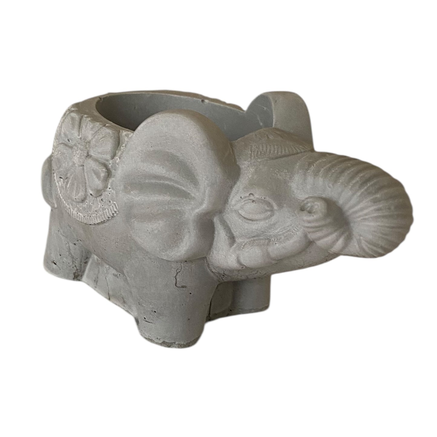 Planter Pot Elephant Love Aussie Handmade Concrete