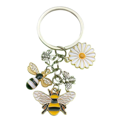 Bee Chime Keyring Garden Ornament Keyring Sign Gift