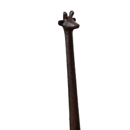 Paper Towel Holder Cast Iron Giraffe