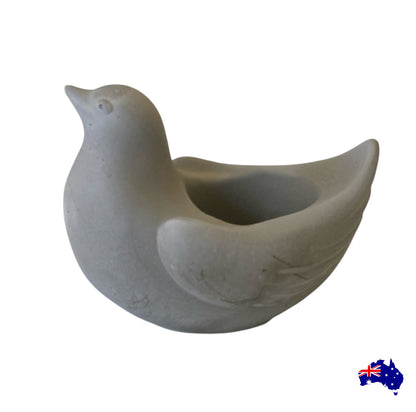 Pure Beeswax Bird Candle Aussie Handmade