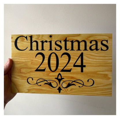 Timber Style Your Text Custom Wording Sign - The Renmy Store Homewares & Gifts 