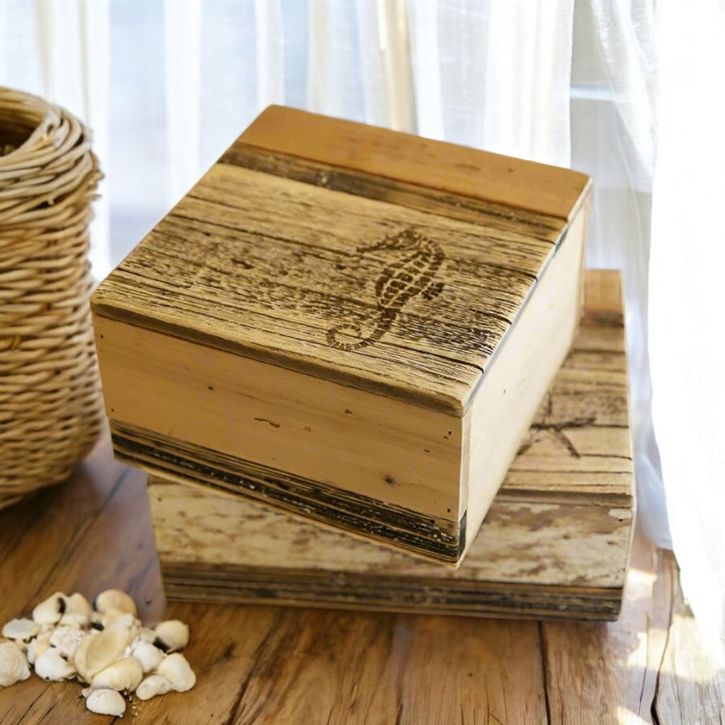 Nautical Wooden Box Nautical Beach House