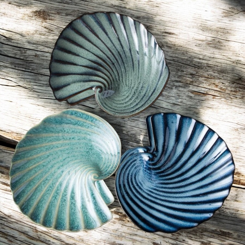 Plate Shell Coastal Beach House Kitchen