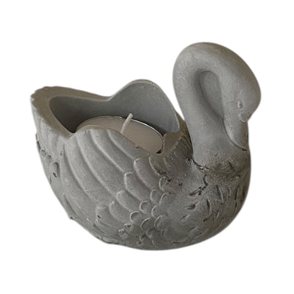 Planter Pot Swan Bird Aussie Handmade Concrete