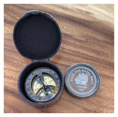 Sundial Sun Dial Vintage Antique Nautical Style