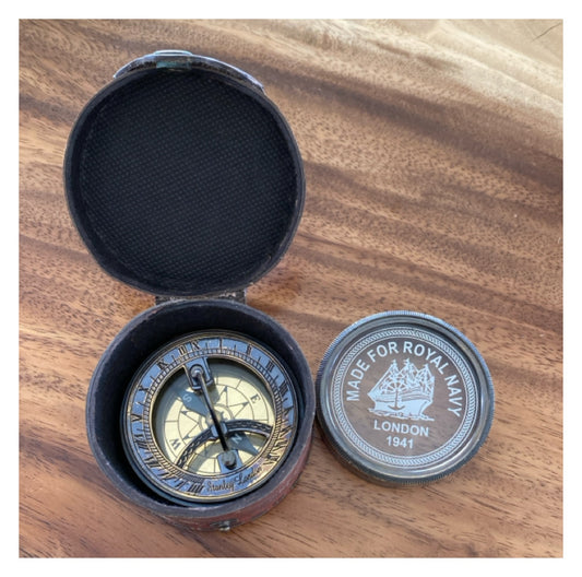 Sundial Sun Dial Vintage Antique Nautical Style