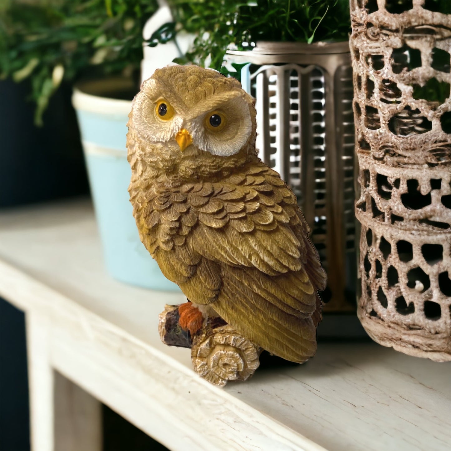 Owl Realistic Wild Bird Ornament - The Renmy Store Homewares & Gifts 
