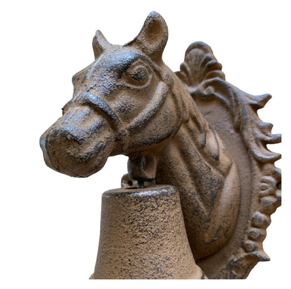 Door Bell Horse Melodies Cast Iron - The Renmy Store Homewares & Gifts 