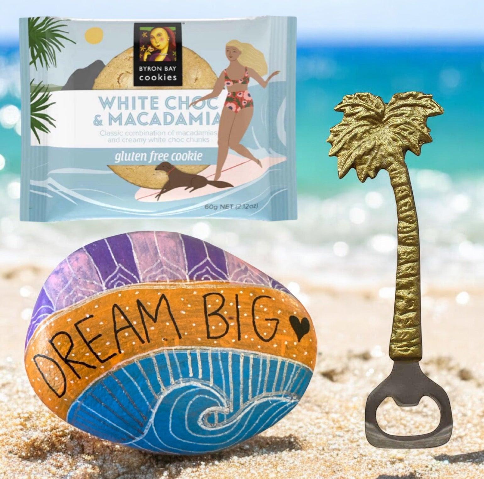 Byron Bay Cookie Bottle Opener Dream Big Rock Gift Pack - The Renmy Store Homewares & Gifts 