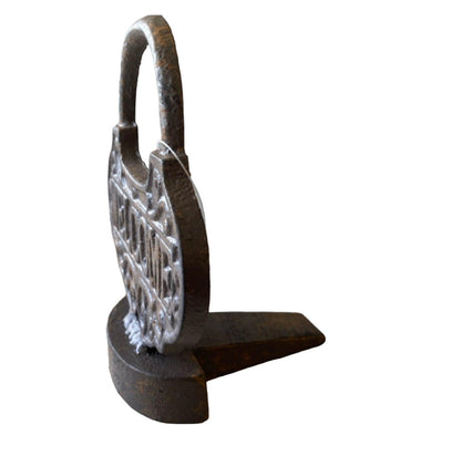 Door Stop Welcome Rustic Lock - The Renmy Store Homewares & Gifts 