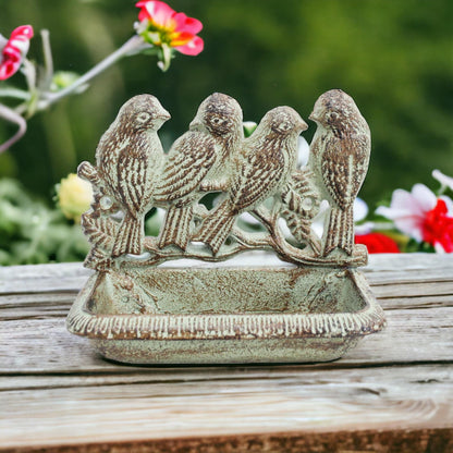 Bird Feeder Bath with Birds - The Renmy Store Homewares & Gifts 