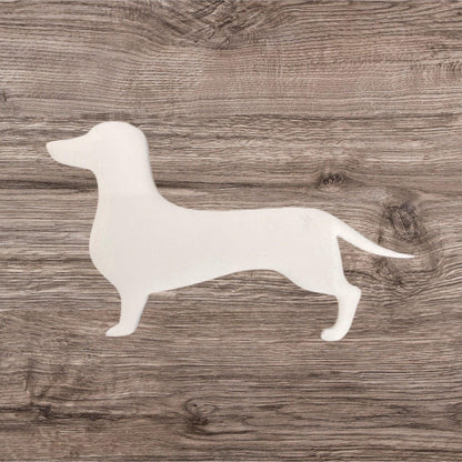 Dachshund Dog Craft DIY Art Acrylic Black White - The Renmy Store Homewares & Gifts 