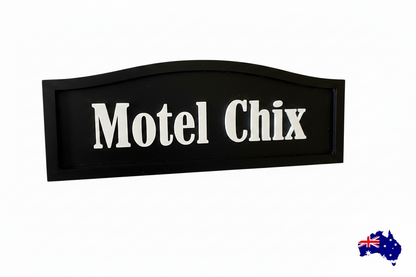 The Duck House  -  Custom Timber Sign - Personalised Australian Made