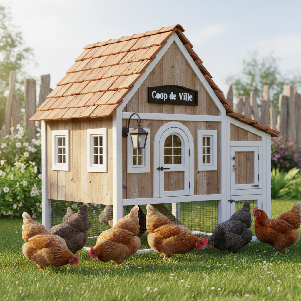 Coop de Ville Chicken Coop Sign