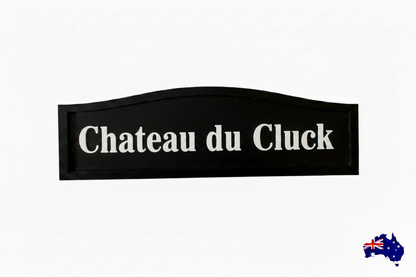 The Duck House  -  Custom Timber Sign - Personalised Australian Made