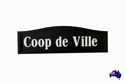 The Duck House  -  Custom Timber Sign - Personalised Australian Made