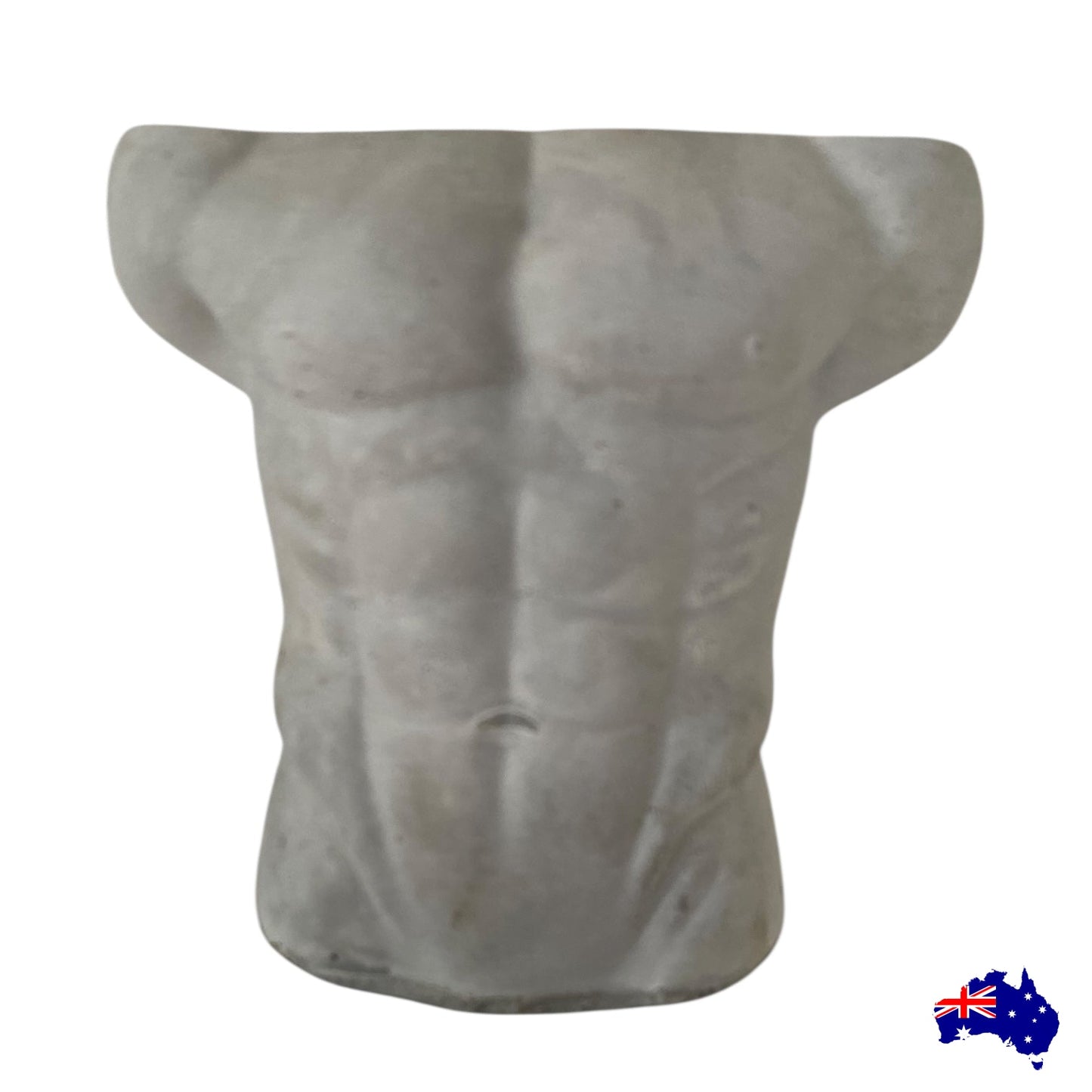 Planter Pot Man Bod Aussie Handmade Concrete