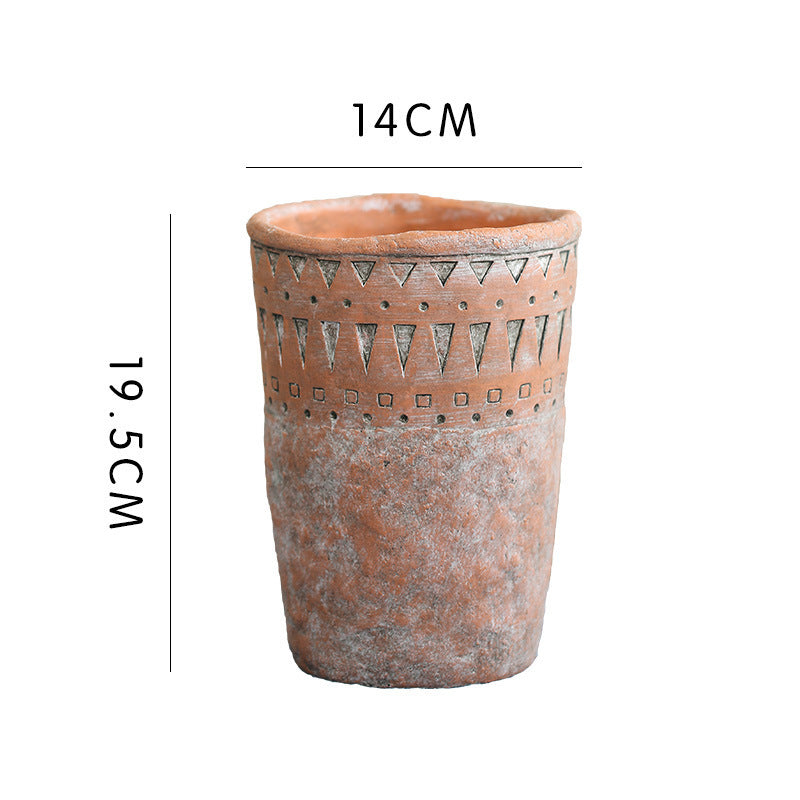 Terracotta Pot Planter Garden Vintage Earth Range
