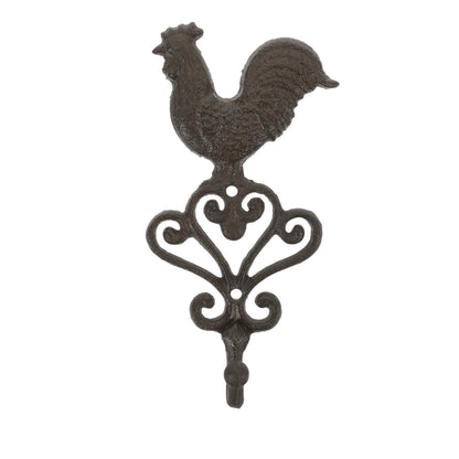 Hook Rooster Cast Iron Farmhouse