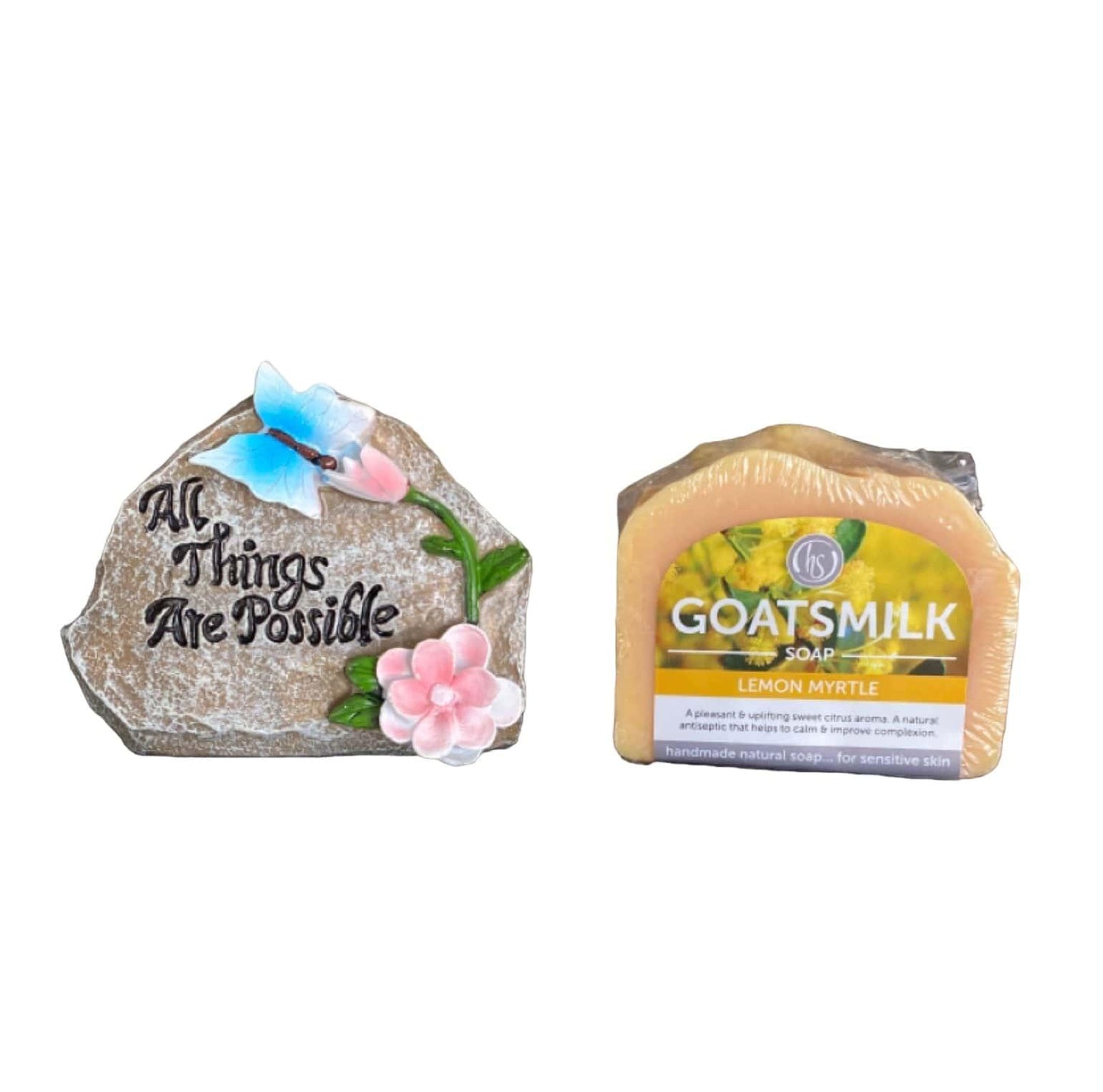 Garden Possible Gardener Stone Goatmilk Soap Gift - The Renmy Store Homewares & Gifts 