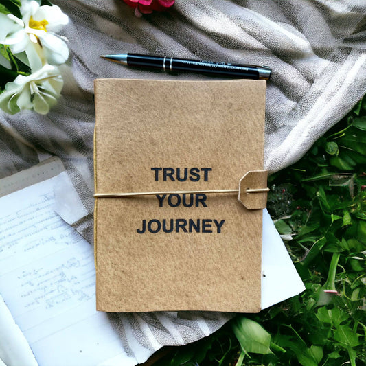 Journal Diary Note Book Trust Your Journey - The Renmy Store Homewares & Gifts 