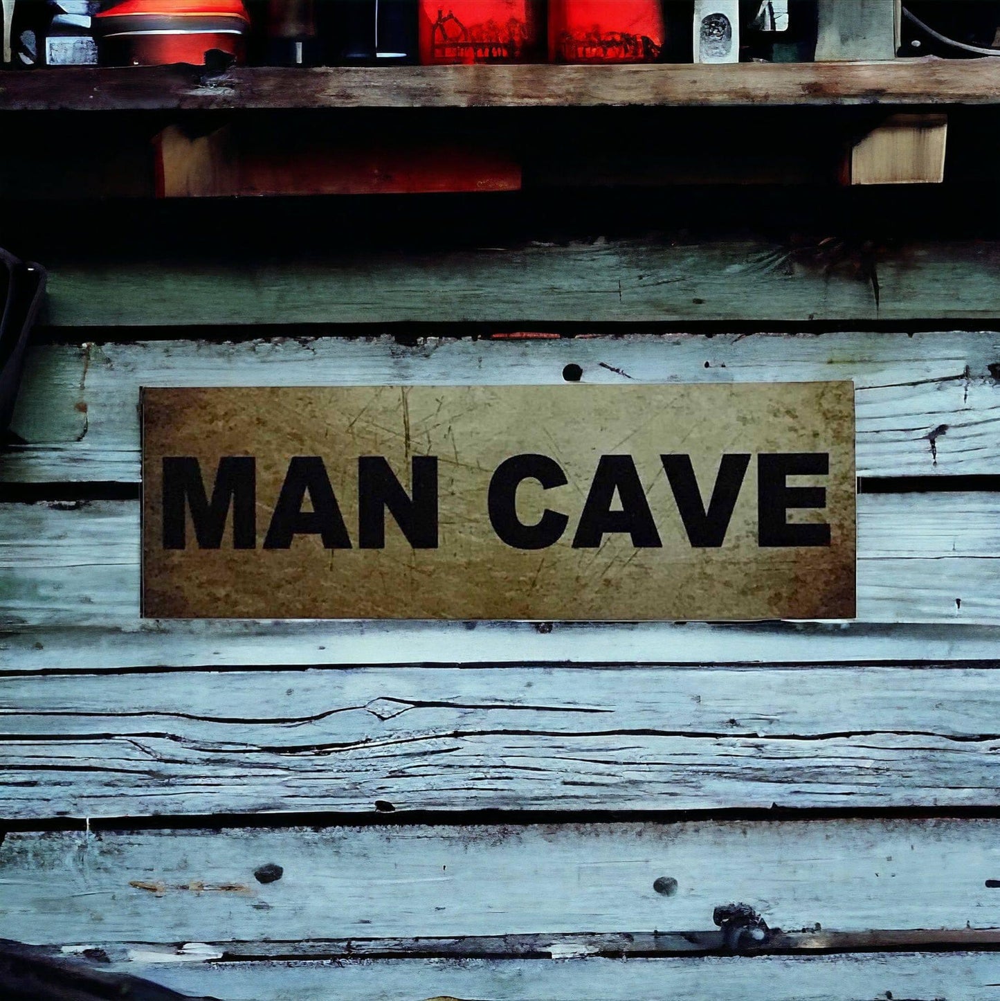 Man Cave Vintage Sign - The Renmy Store Homewares & Gifts 