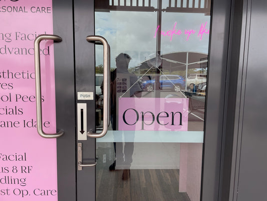 Open Closed Sign Any Colour | Double Sided Hanging Business Sign | Your Logo | Aussie Made