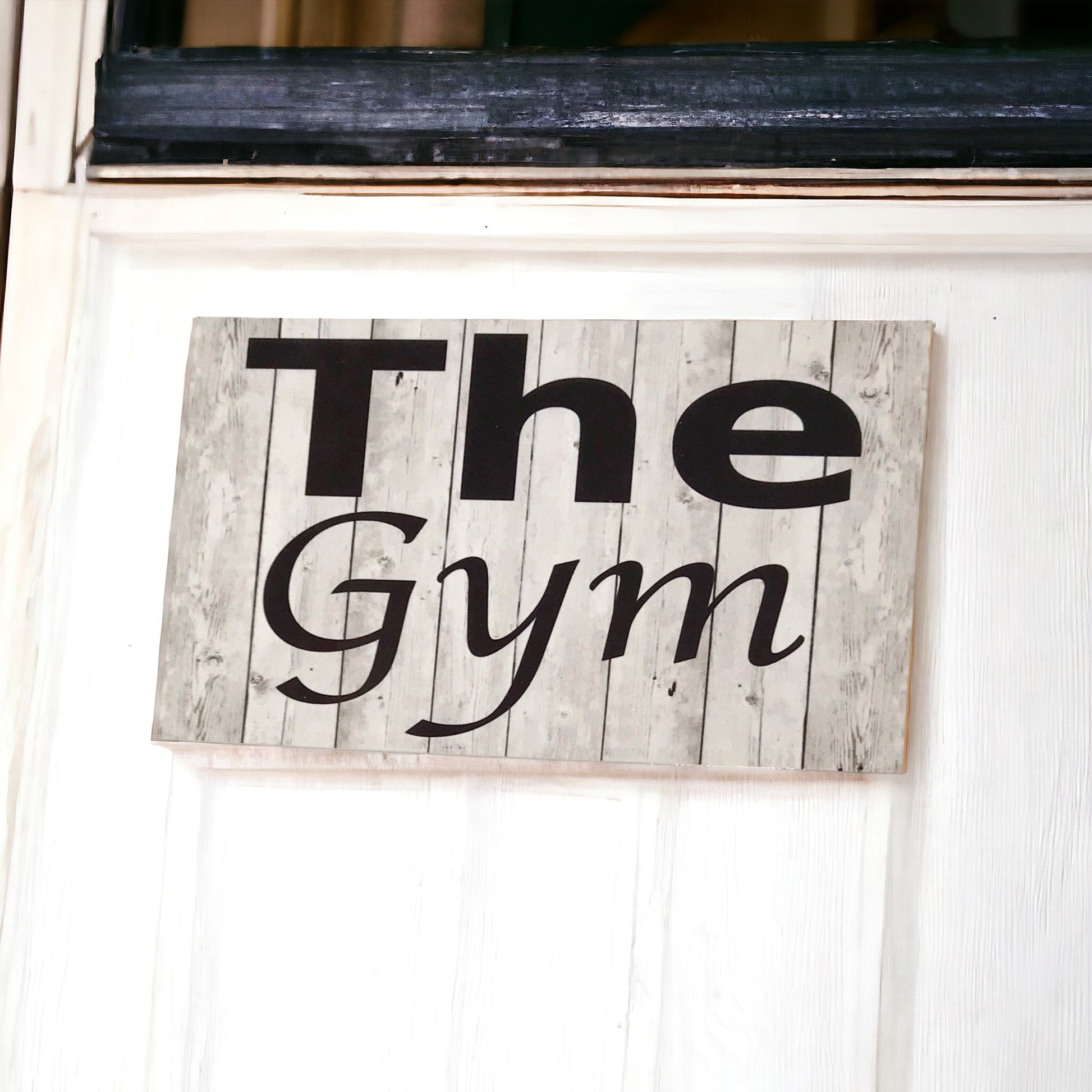 The Gym Door or Room Sign - The Renmy Store Homewares & Gifts 