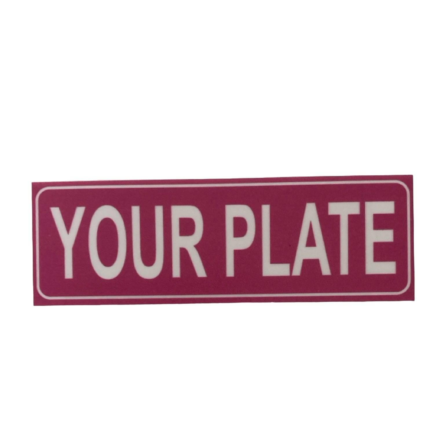 Number House Plate Custom Personalised Sign - The Renmy Store Homewares & Gifts 