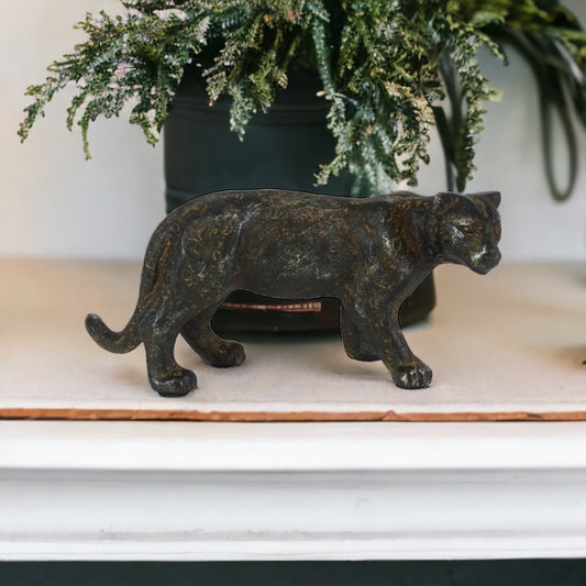 Tiger Cast Iron Antique Ornament - The Renmy Store Homewares & Gifts 