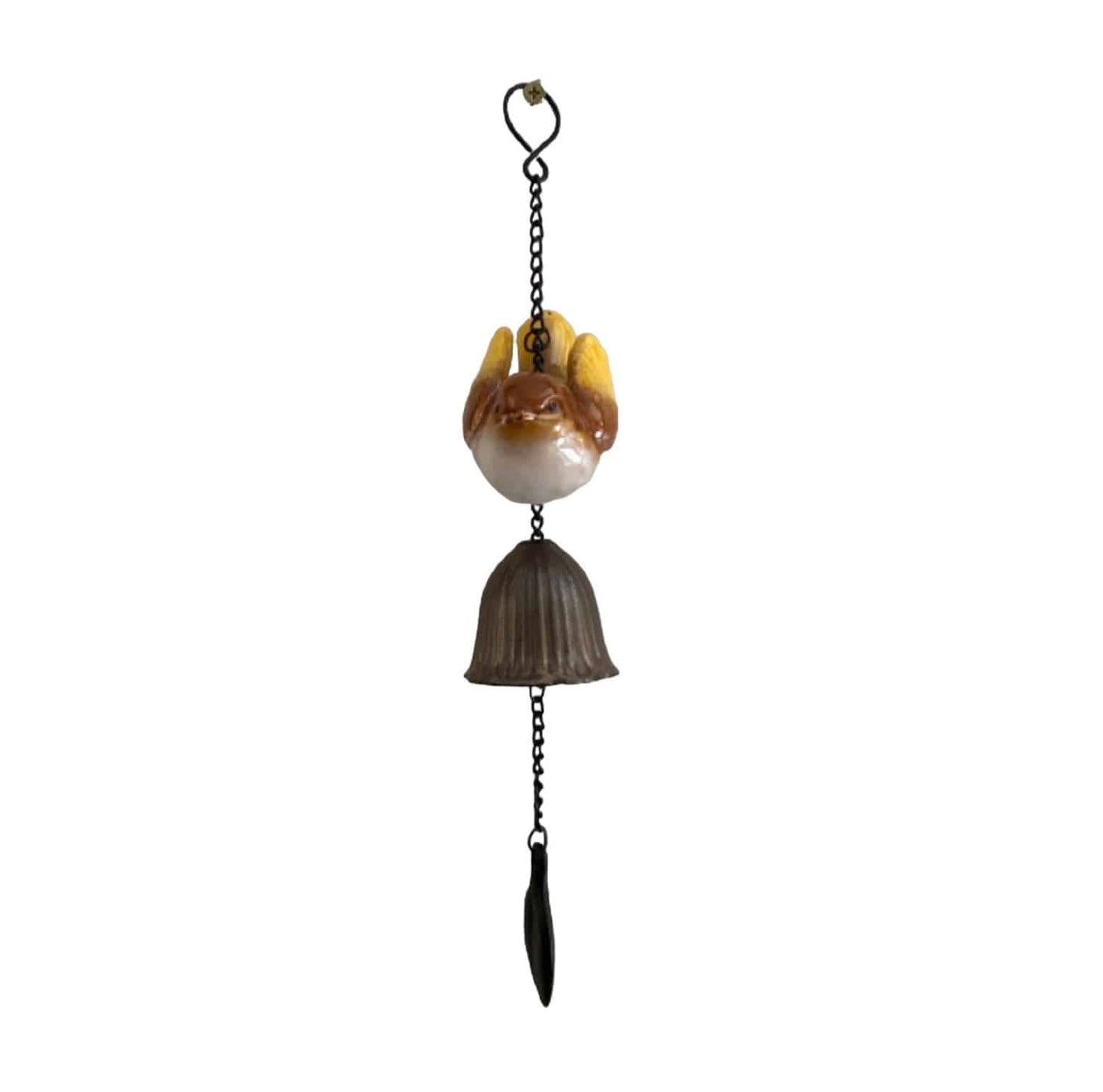 Bird Bell Ceramic Hanging Natural - The Renmy Store Homewares & Gifts 