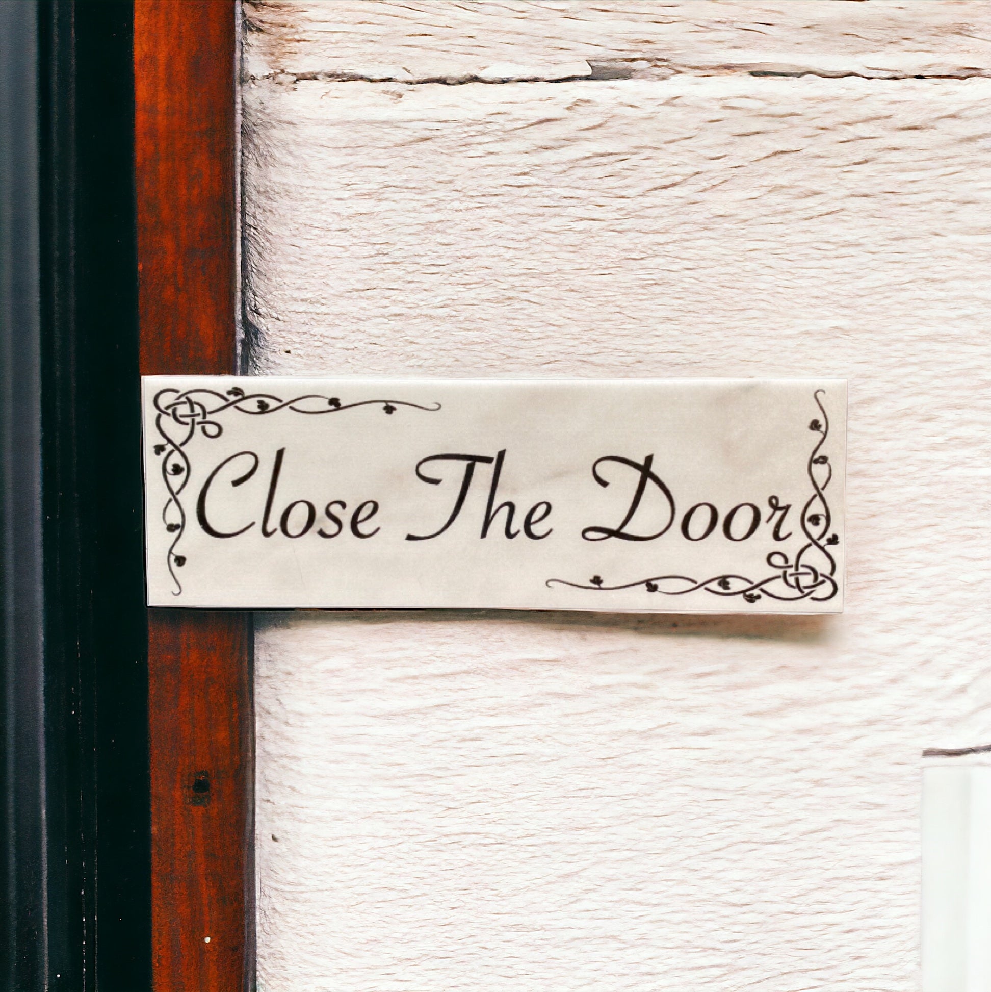 Close The Door Sign - The Renmy Store Homewares & Gifts 