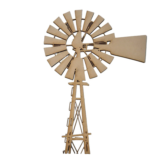 Windmill Country MDF Shape Raw Cut Out Art