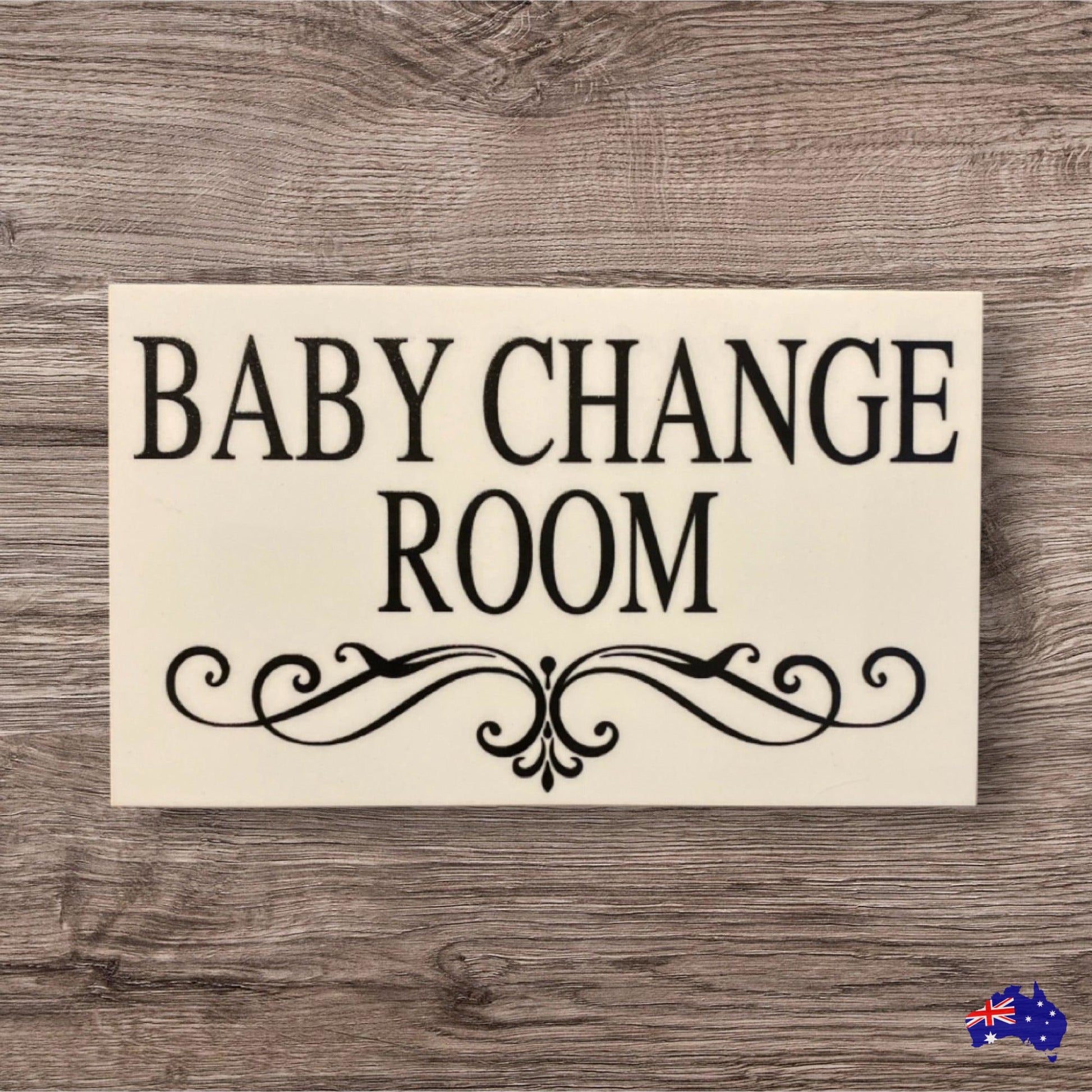 Baby Change Room Toilet Restroom Sign - The Renmy Store Homewares & Gifts 