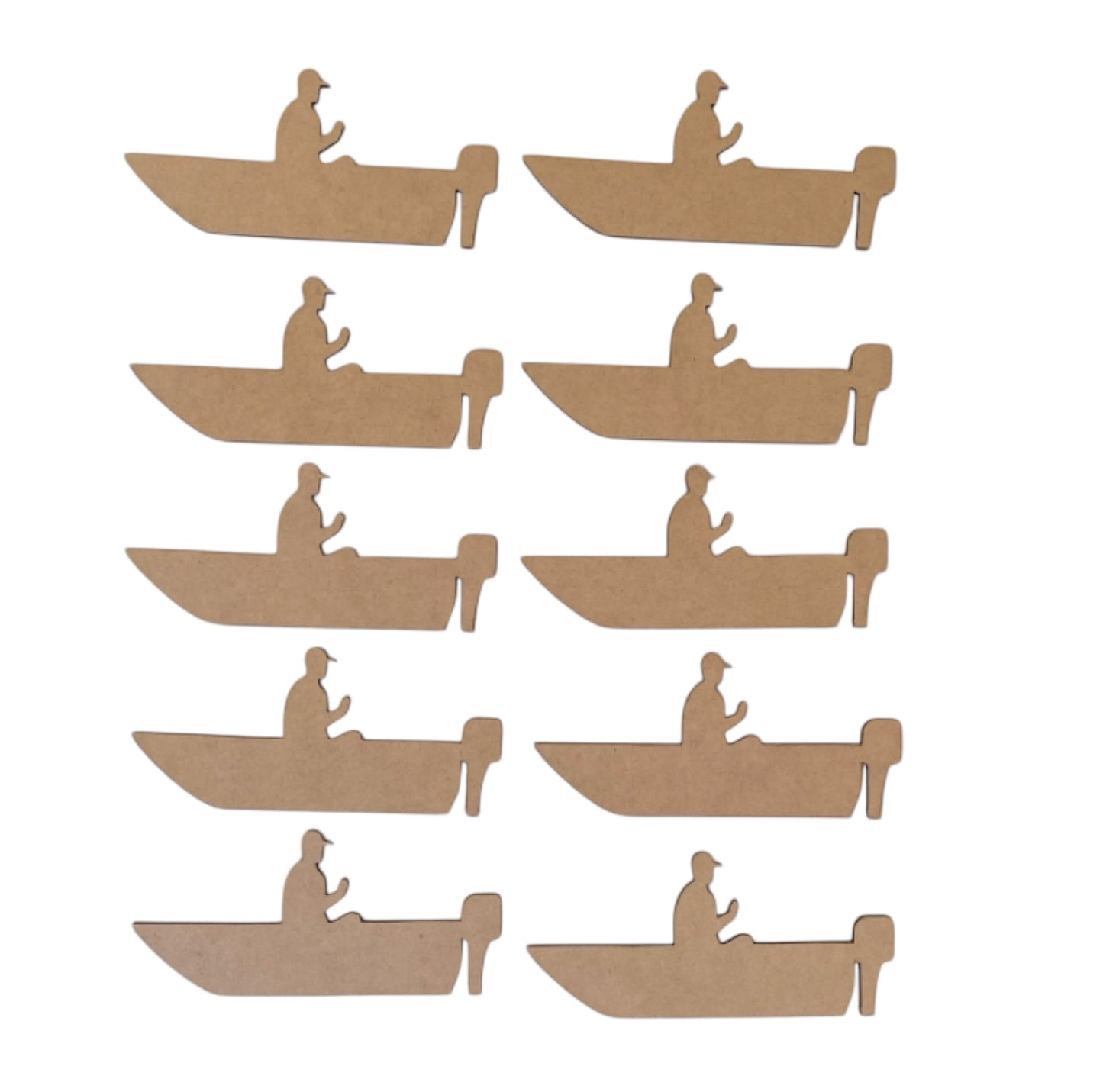 Boat Tinnie MDF Wooden DIY Craft