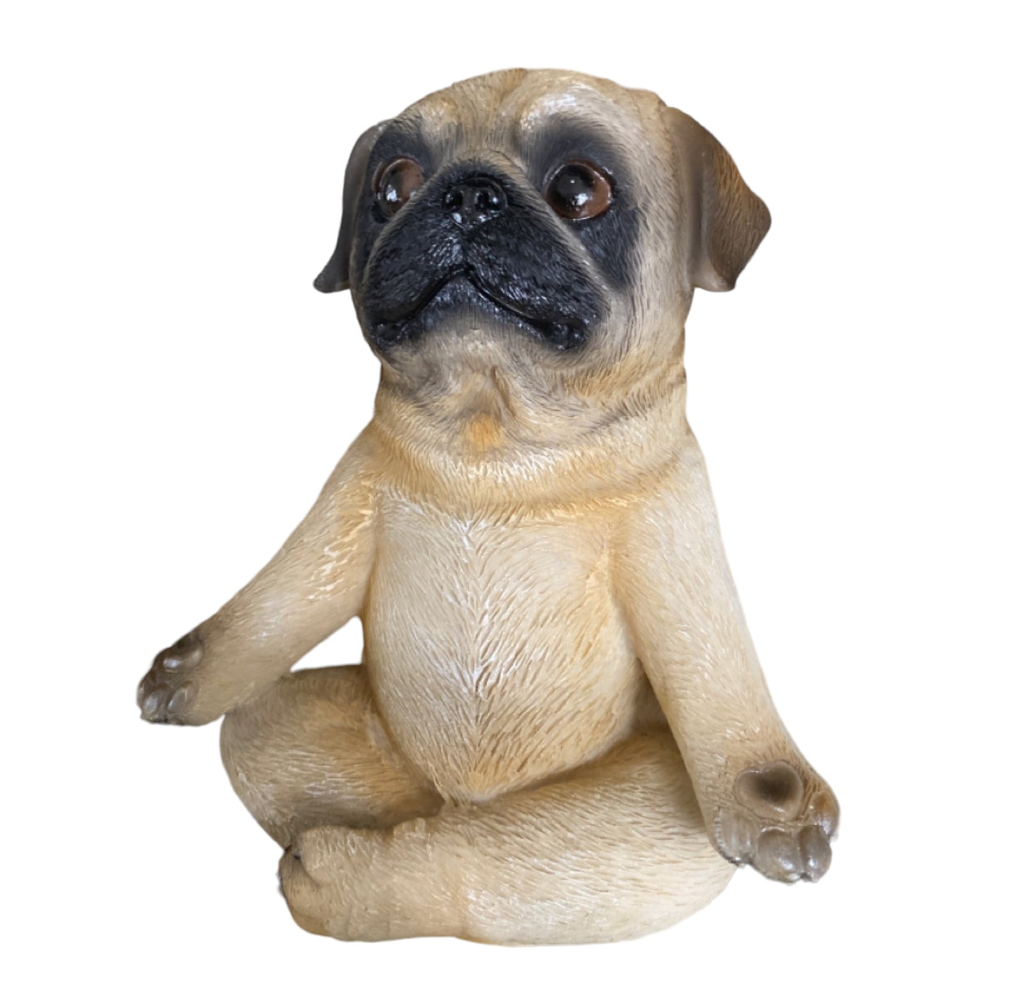 Dog Pug Yoga Meditation Zen Ornament