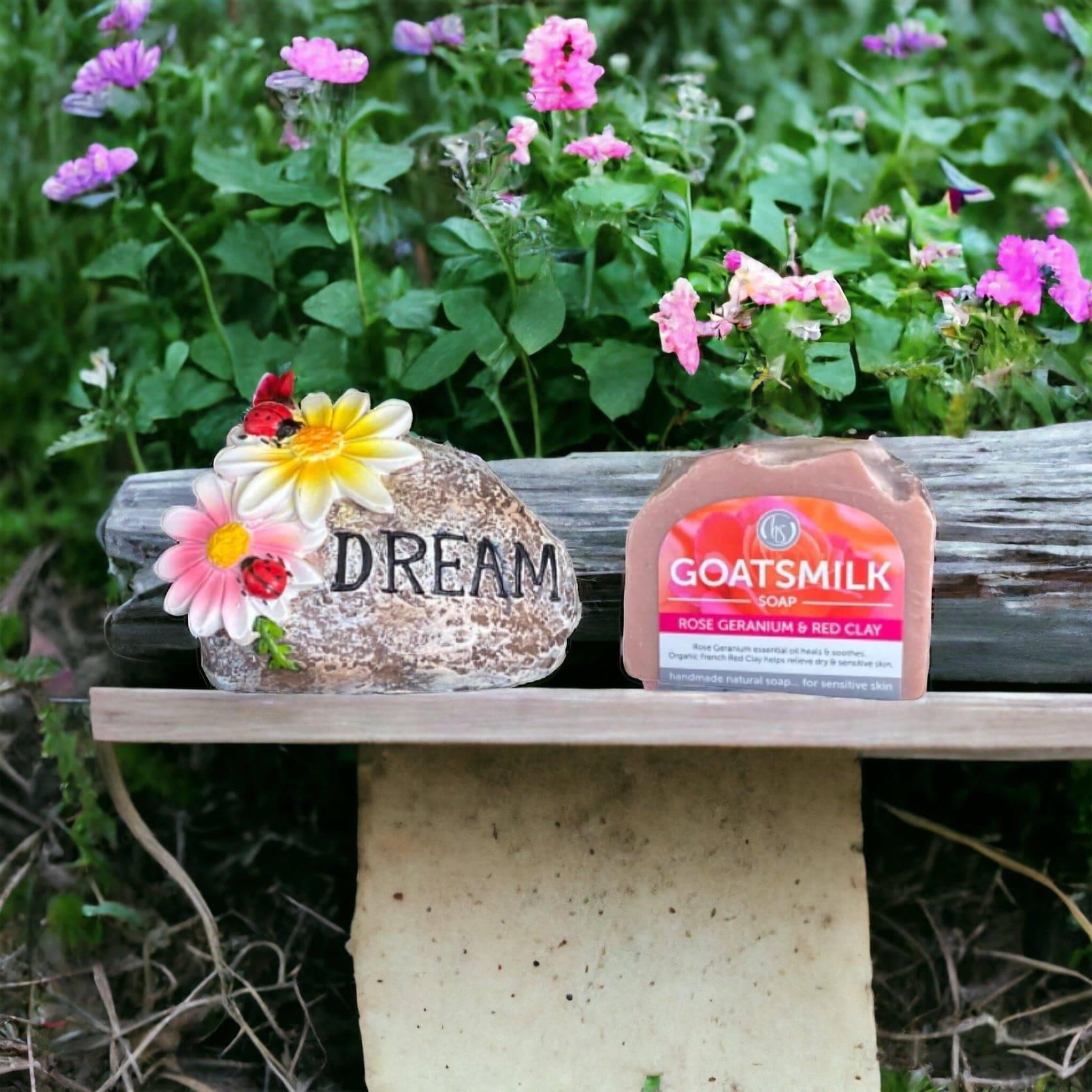 Garden Dream Gardener Stone Goatmilk Soap Gift - The Renmy Store Homewares & Gifts 