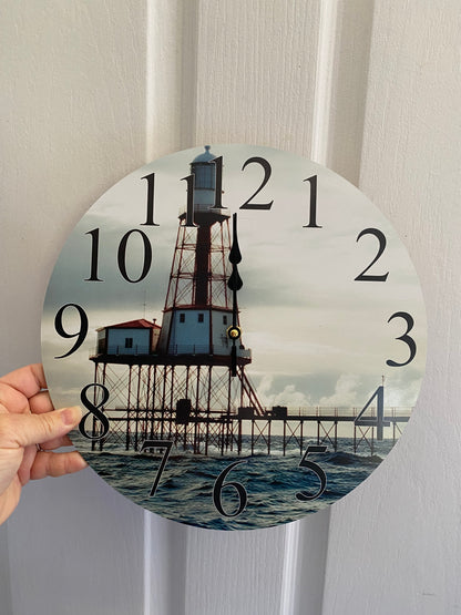 Personalised Pet Wall Clock Custom Dog Cat Horse Photo | Aussie