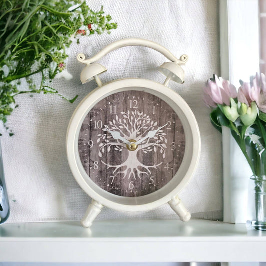 Clock Tree of Life Table Country - The Renmy Store Homewares & Gifts 