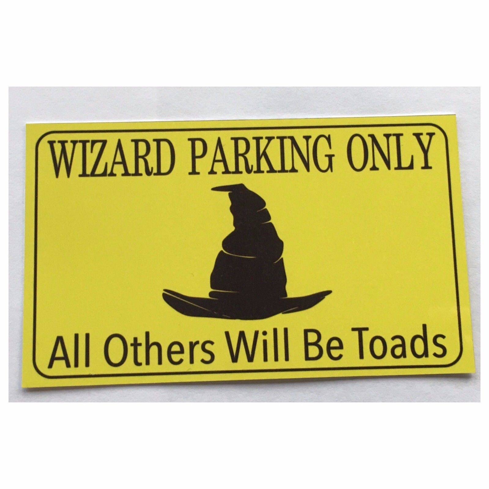 Wizard Parking Wizards Sign - The Renmy Store Homewares & Gifts 