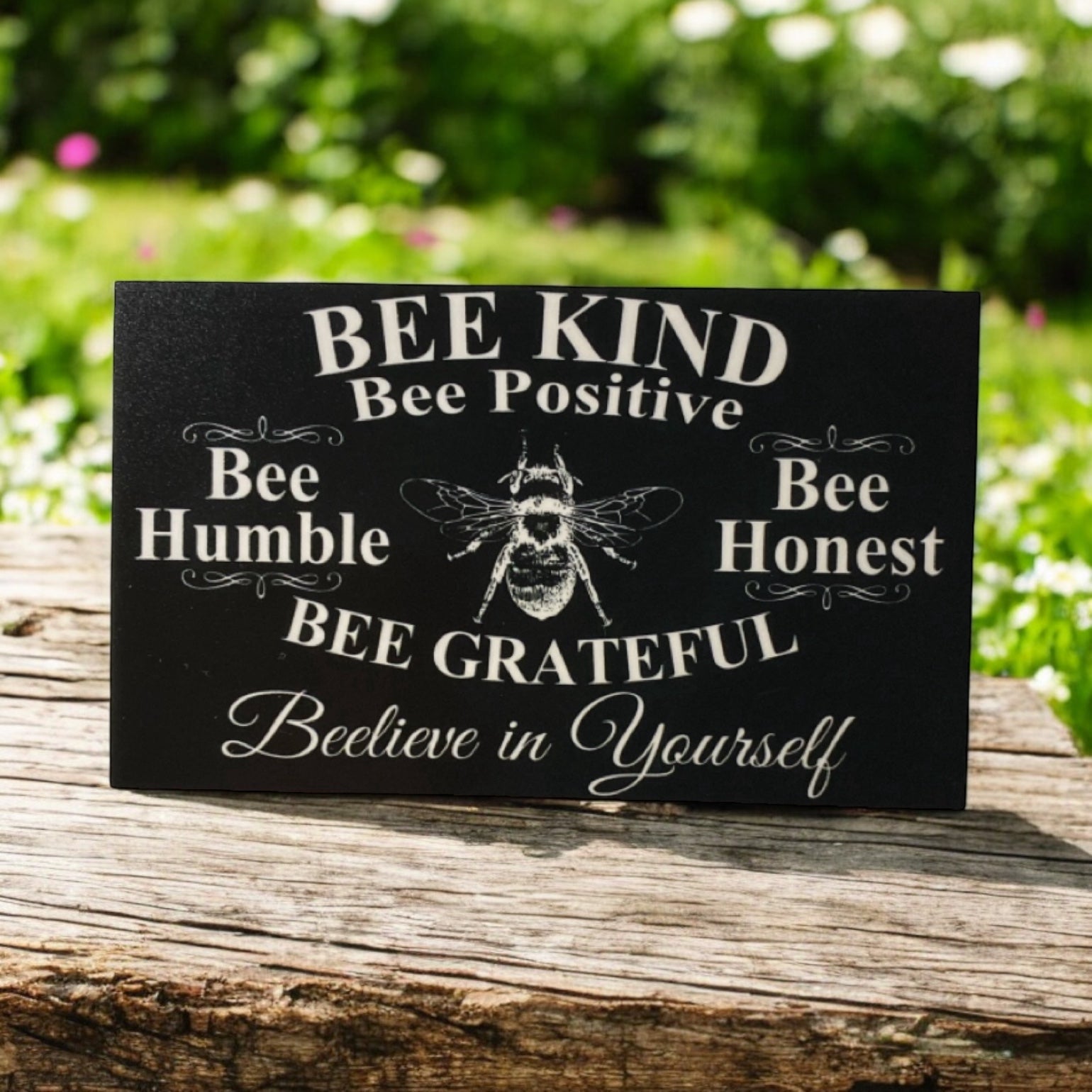 Bee Kitchen Bathroom Soap Dispenser and Sign Gift Set - The Renmy Store Homewares & Gifts 