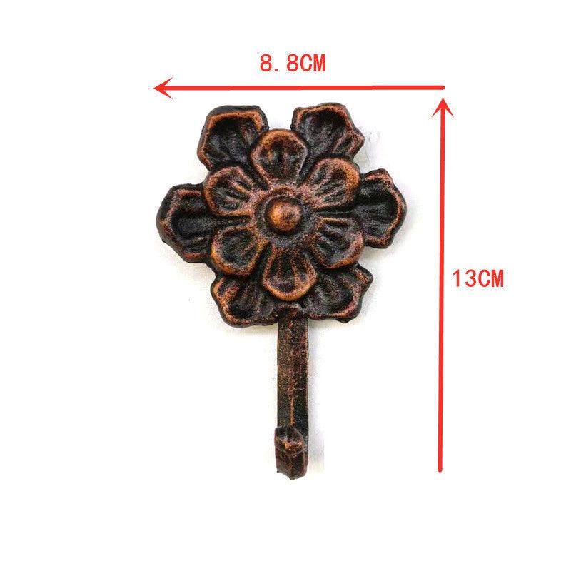 Hook Cast Iron Flower Scroll Crown - The Renmy Store Homewares & Gifts 