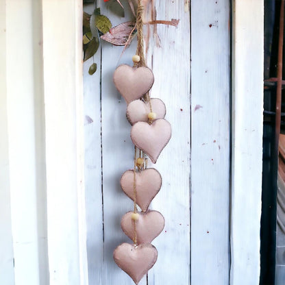 Heart Hearts Pink Trialling - The Renmy Store Homewares & Gifts 